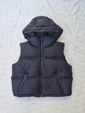 AZTECH MOUNTAIN Aspen Snowbird Hooded Down Puffer Ski Vest Gilet Black Olive
